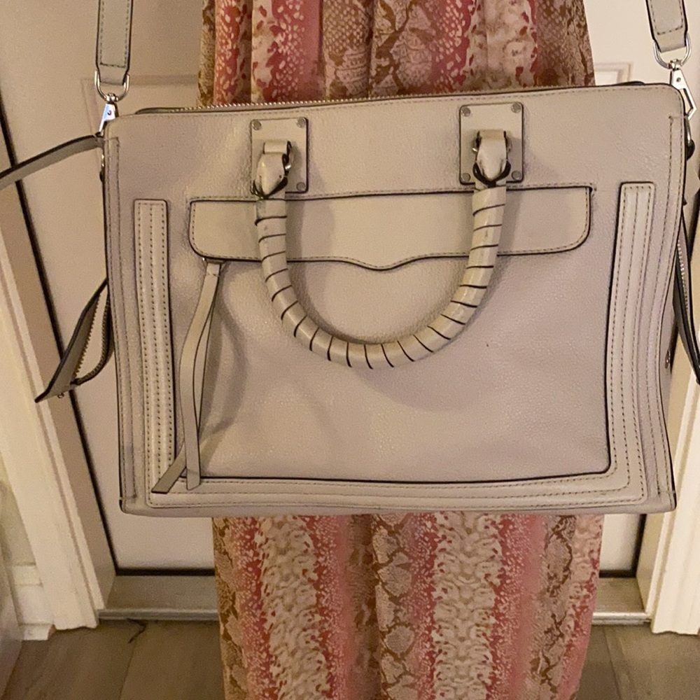 Rebecca Minkoff cream purse